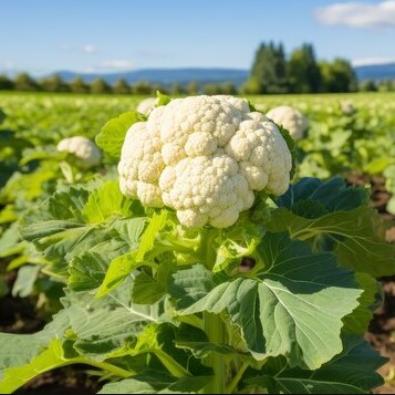 Cauliflower (Phool Gobhi, Fool Gobi ke beej) Vegetable Seeds Pack Of 100 | Organic | for Planting in Home Kitchen Terrace Balcony Gardening