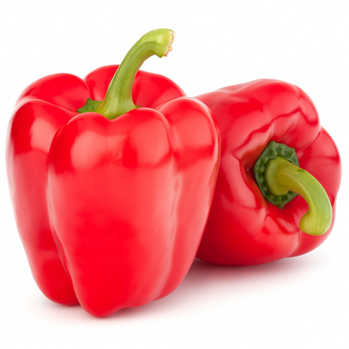 Red Capsicum Bell Pepper Lal Shimla Mirchi Vegetable Seeds Pack of 50 Organic Seeds for Home Kitchen Terrace Balcony Gardening